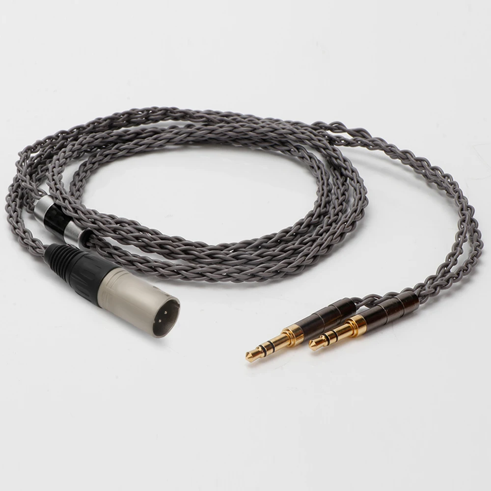 Preffair 8-ядерный XLR кабель для наушников 4 4/3 5/2 5/6 35 мм