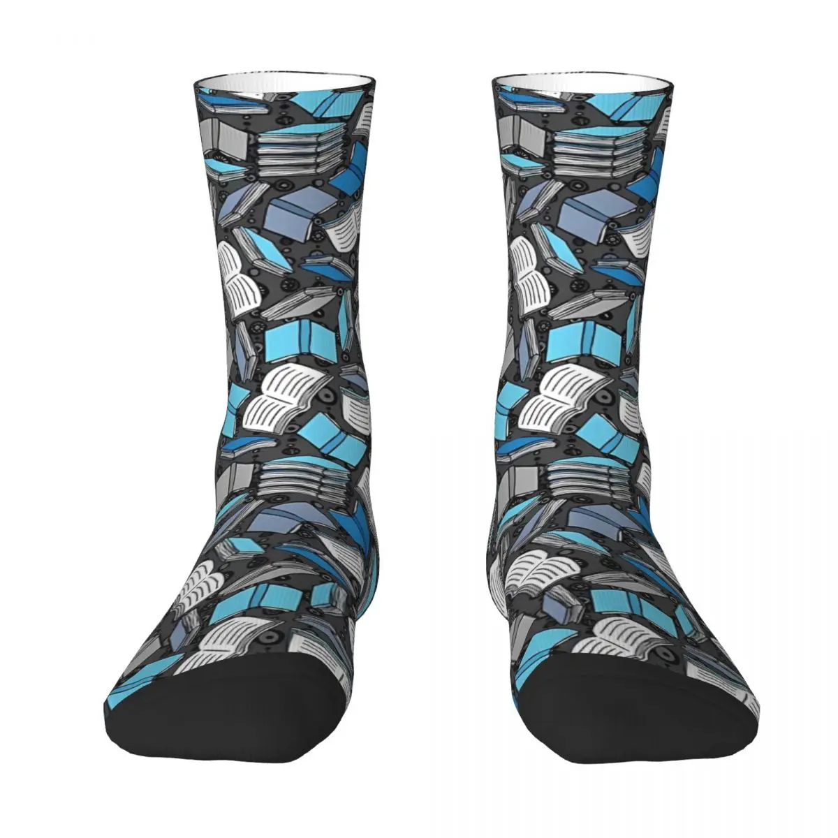 

So Many Books Sock Socks Men Women Polyester Stockings Customizable Sweetshirt