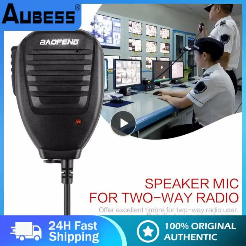 

2021 New Baofeng BF-888S UV5R Walkie Talkie Hand Microphone Speaker Mic Headset Two Way Radio Portable Radio Accessories