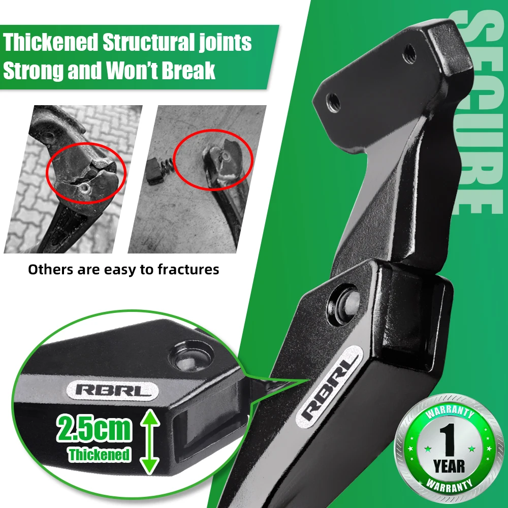 Подставка для велосипеда RBRL прочная подставка регулируемая утолщенная боковая