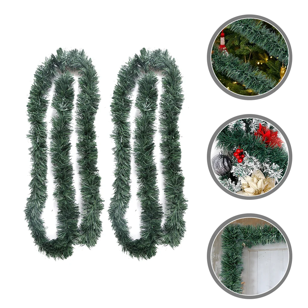 

Garland Christmas Pine Xmas Decorations Artificial Tree Wreath Party Greenery Mantle Clearance Makingfaux Needle Decoration