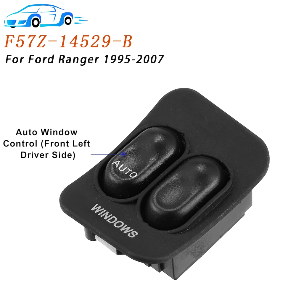 Левая Боковая кнопка управления выключателем стеклоподъемника для 1995-2007 Ford Ranger