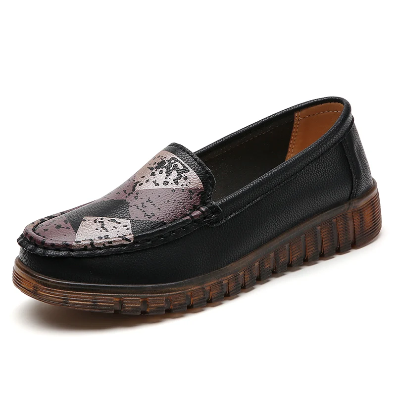 Новинка обувь большого размера из 100% воловьей кожи Повседневная модная