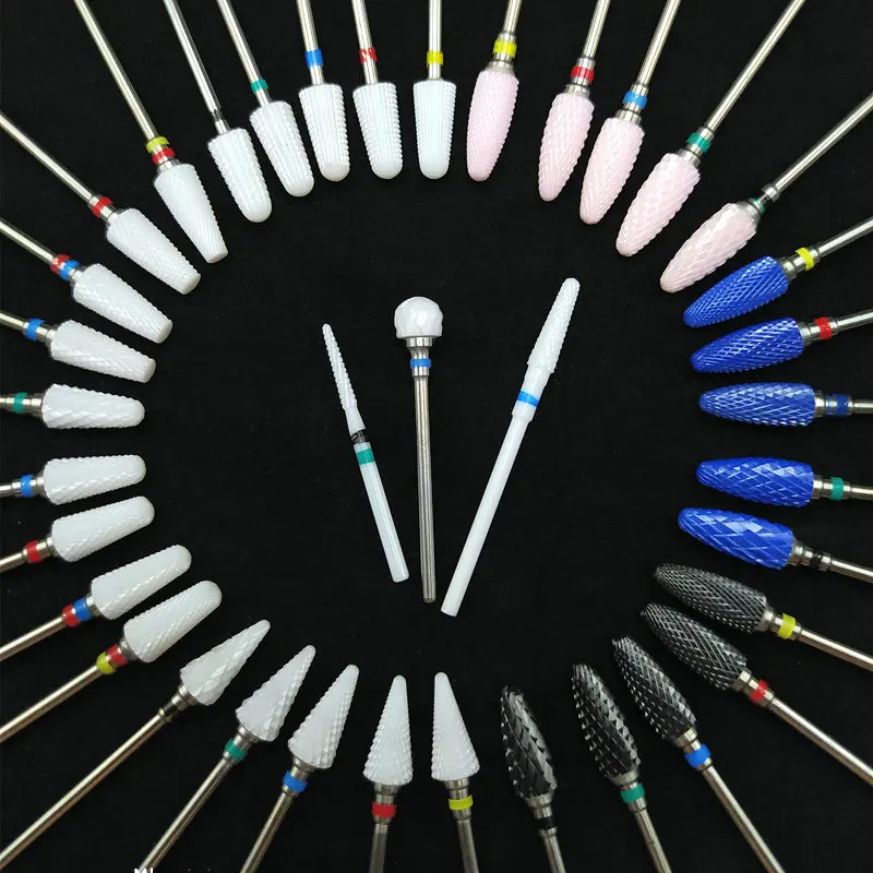 1 шт. керамическая дрель для ногтей удаления ороговевших заусенцев омертвевшей