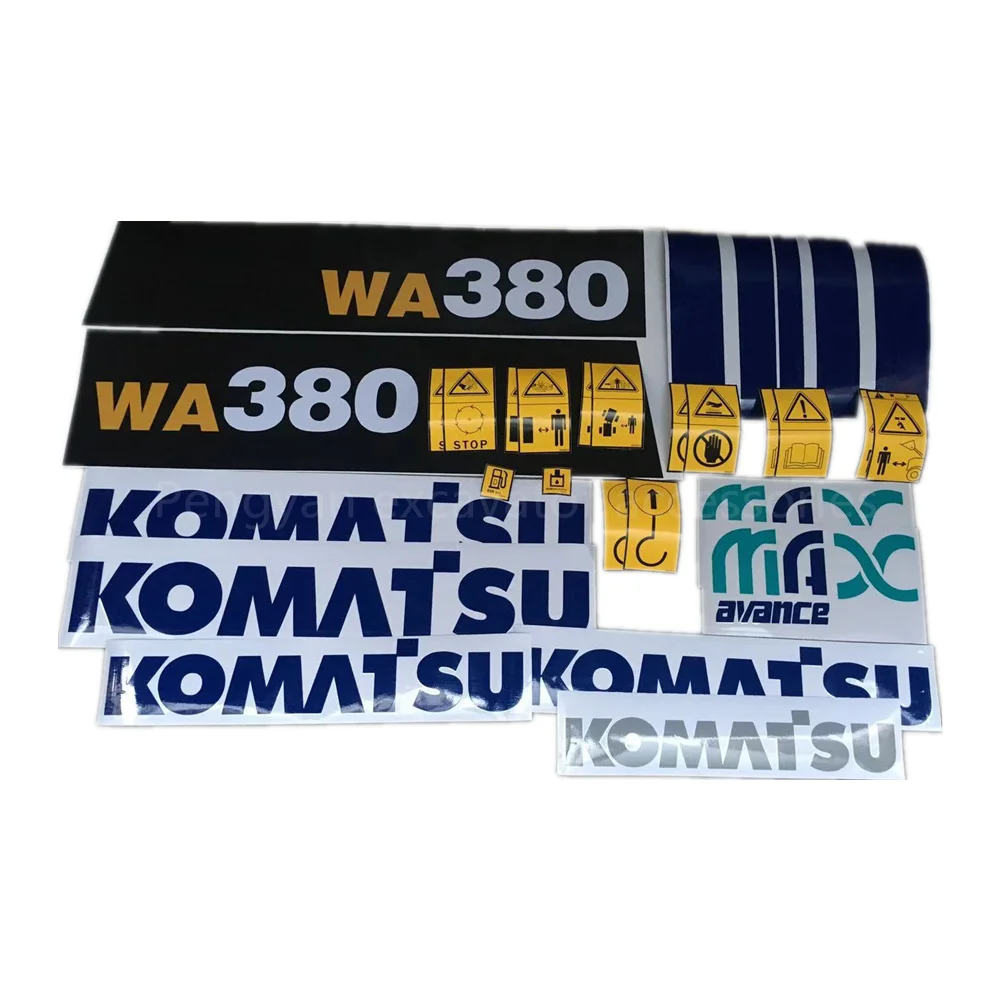 Принадлежности для экскаваторов наклейки на детали погрузчика Komatsu