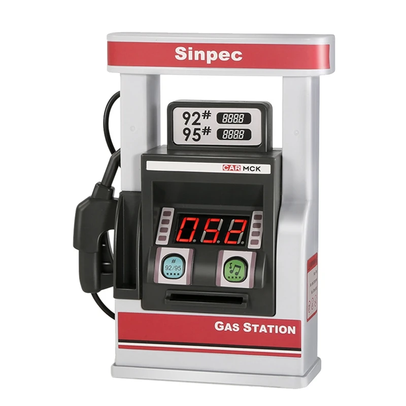 

Kid's Simulate Gas Service Station With Lights And Sounds Voice Intelligent Counting Function Simulates Refueling Toys
