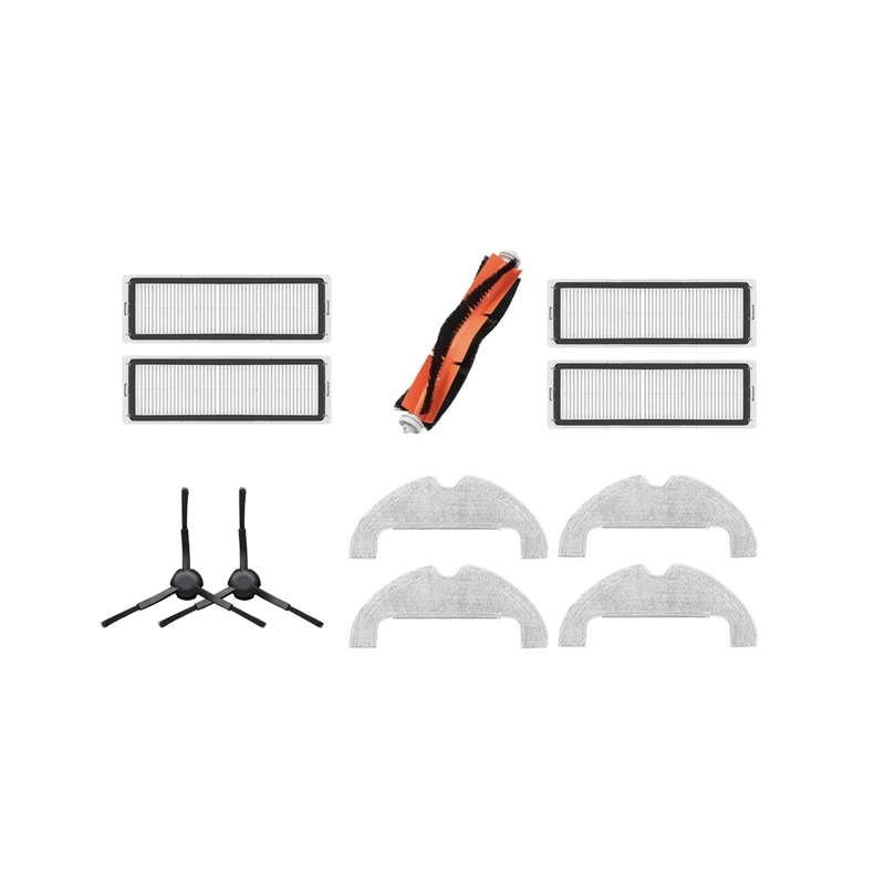 

Replacement Parts Main Brush Side Brush Hepa Filter Mop Cloth For Dreame Bot Z10 Pro L10 Plus Robot Vacuum Cleaner Parts
