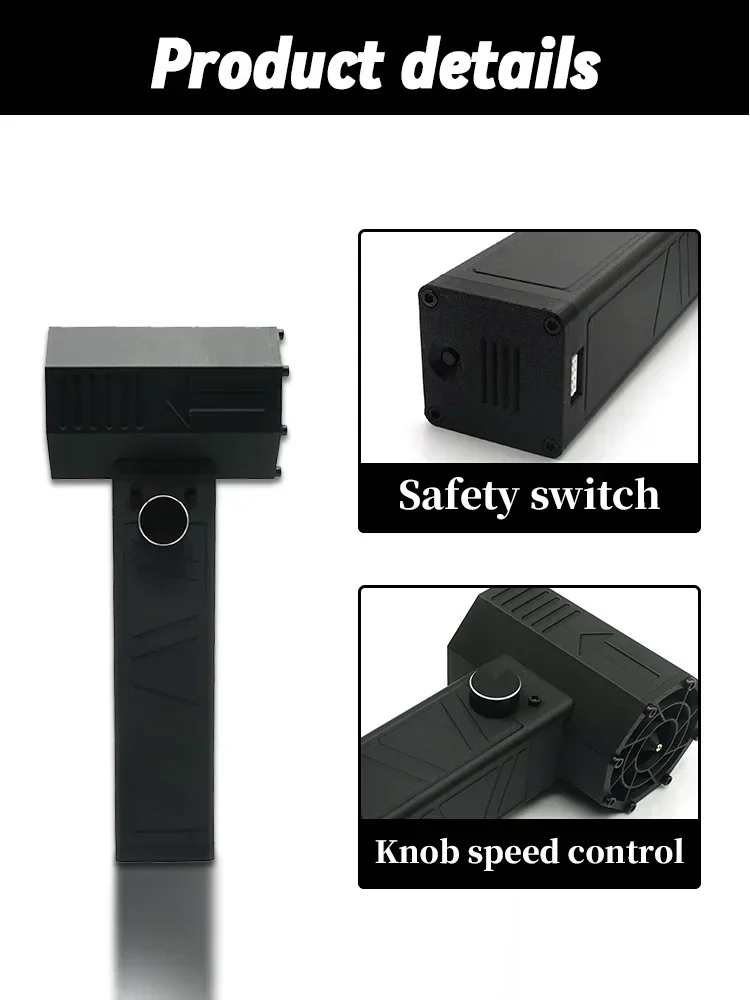 Ручной автомобильный жесткий вентилятор