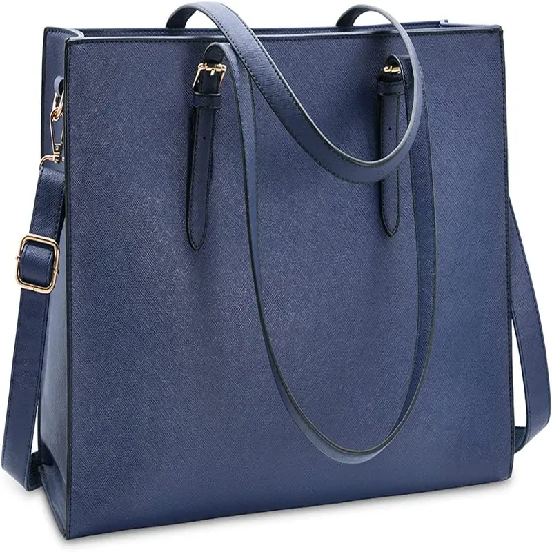 

Laptop Bag for Women Waterproof Lightweight 15.6 Inch Computer Tote Bag Business Office Briefcase Large Capacity Handbag Should