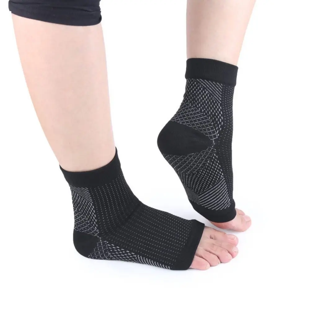 

Feet Skin Care Open-Toe Neuropathy Moisturizing Ankle Compression Socks Foot Cracked Repair Crack Healing Heel Sock