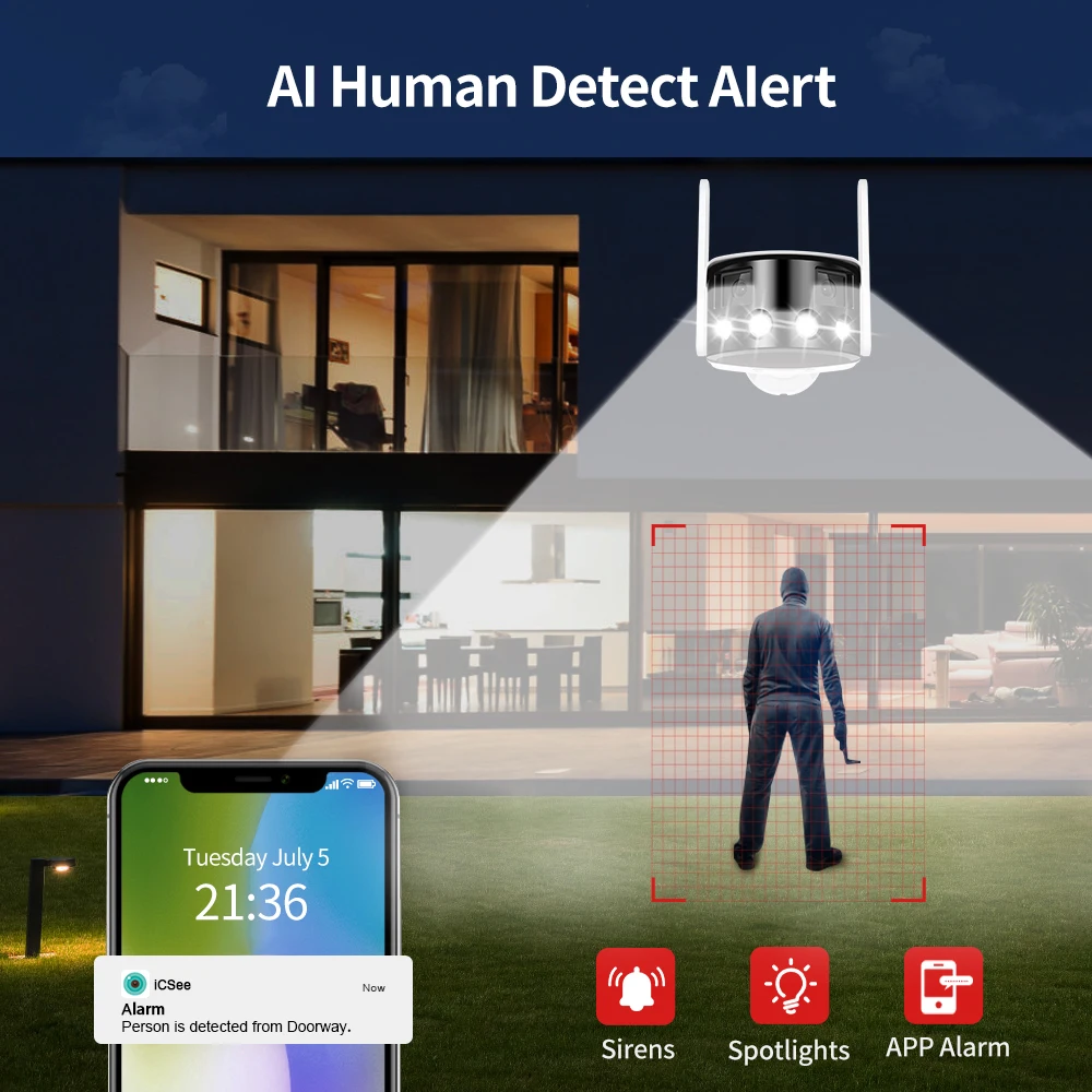 Рисунок 5 - 8мп 4к Wifi камера видеонаблюдения