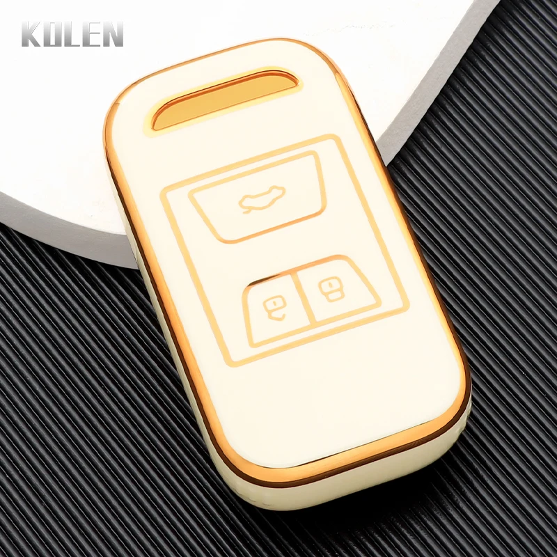 

Модный чехол из ТПУ для автомобильного дистанционного ключа, чехол для Chery Tiggo 4 7 Arrizo 5 3 Tiggo 8, защищенный держатель, сумка-брелок, аксессуары