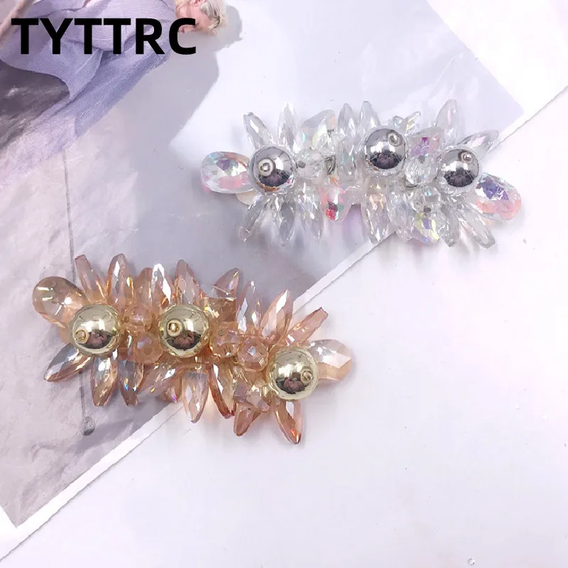 

1 шт., модные свадебные туфли на высоком каблуке с кристаллами