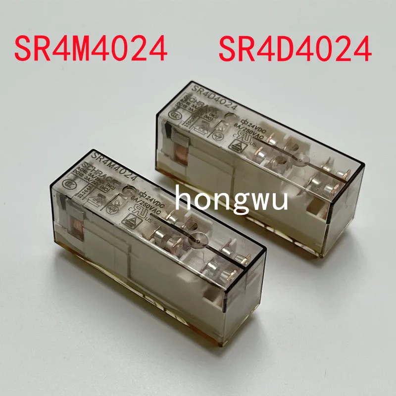 

100% оригинальный новый 1 шт. SR4D4024 SR4M4024 DC24V реле 8A 10 контактов