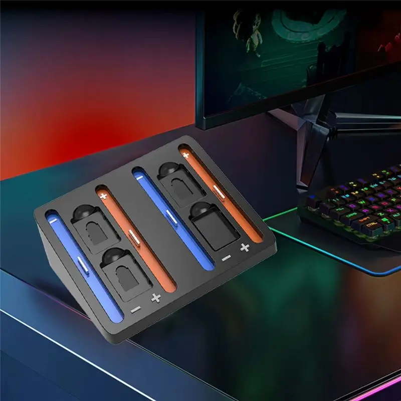 Зарядная док-станция Ipega для контроллеров Switch 2 Joycon, подставка для зарядки, вмещает до 4 контроллеров. (art.: 3920dbc0a0abe) - 3920dbc0a0abe