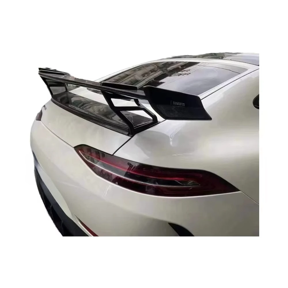 Фото Новый карбоновый спойлер в стиле RT900 для Mercedes-Benz AMG GT50 GT63, улучшенный карбоновый спойлер для AMG GT50 GT63 №1