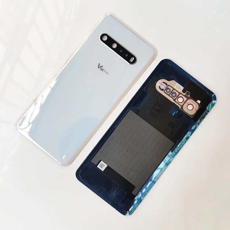 V60 UW A Задняя стеклянная крышка для LG ThinQ 5G задняя замены аккумулятора объектива