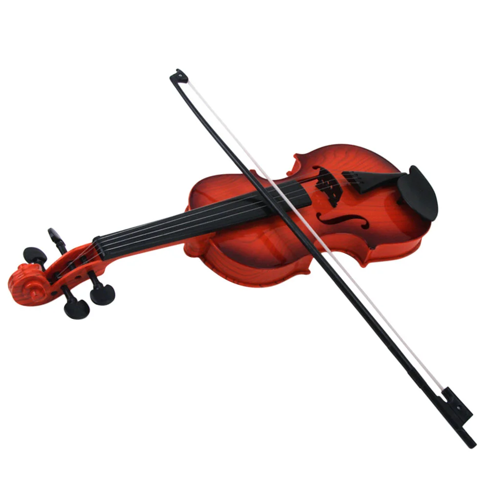 

Искусственная скрипка, обучающая игрушка, детская музыкальная портативная пластиковая игрушка, имитация искусственной кожи