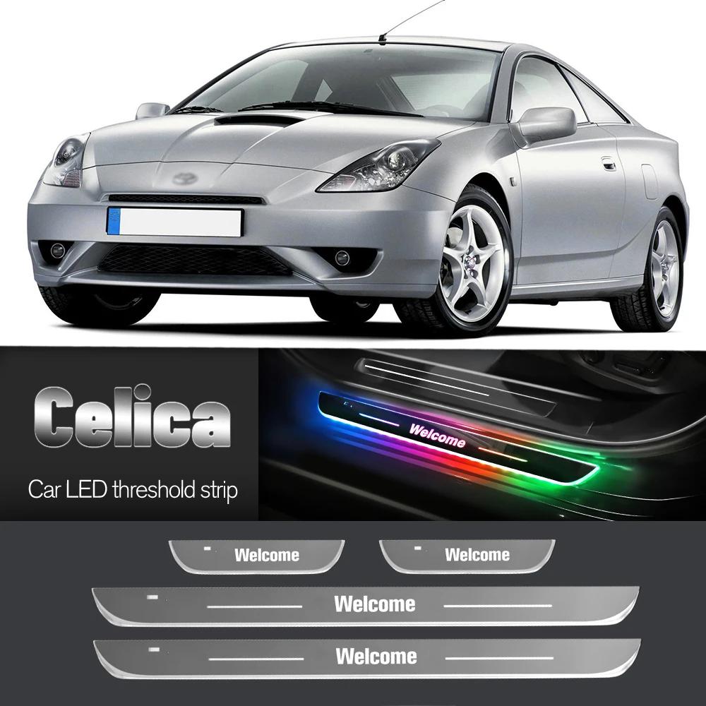 Автомобильный порог для Toyota Celica T230 1999-2006 2000 2001 2005 индивидуальный логотип