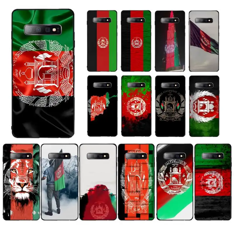 

Afghan Afghanistan Flag Phone Case for Samsung S10 21 20 9 8 plus lite S20 UlTRA 7edge