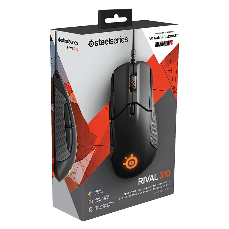 Игровая мышь SteelSeries Rival 310 12000 CPI TrueMove3 | Компьютеры и офис