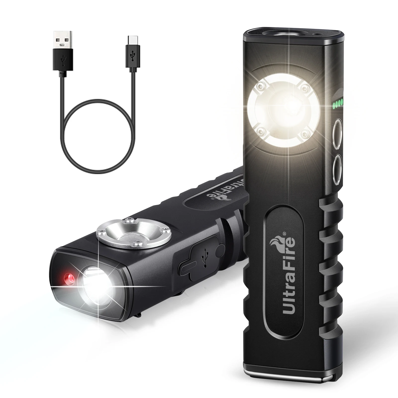 

UltraFire UF-166 портативный USB фонарик