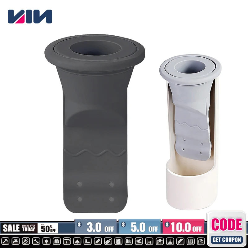 Силиконовый Фильтр для слива раковины с защитой от запаха подходит напольных