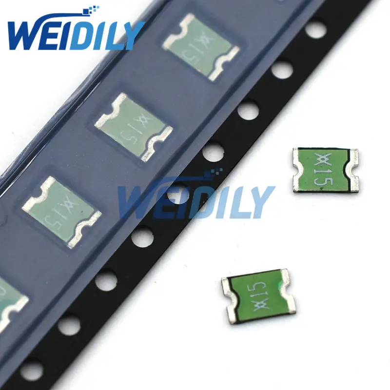 

10PCS 1812 PPTC Fuse 1.1A 1100mA 1100MA 8V SMT SMD Resettable Fuse pptc PolySwitch Self-Recovery Fuses
