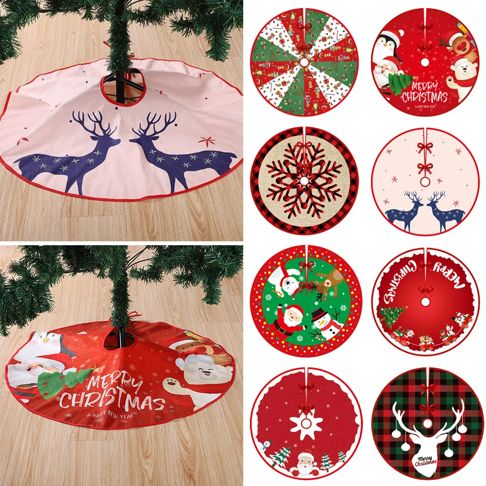 

Юбки для новогодней елки, украшения для гостиной, олени, снеговика, рождественской елки, украшения для рождественской вечеринки