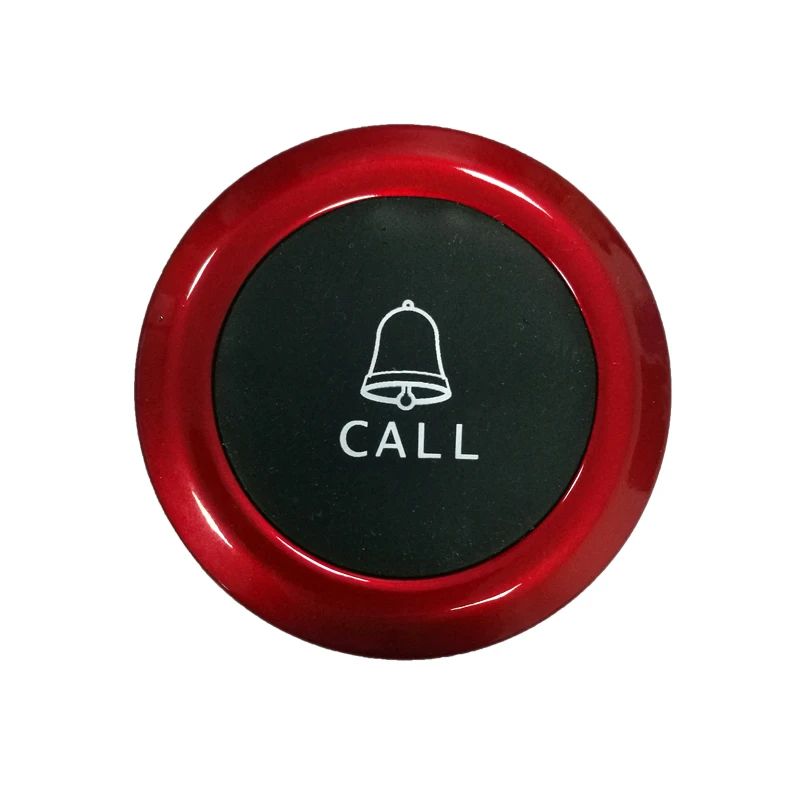 

Ycall 10 шт. кнопка вызова передатчик 1 ключ ресторанный пейджер кальян Беспроводная система колокольчиков официанта