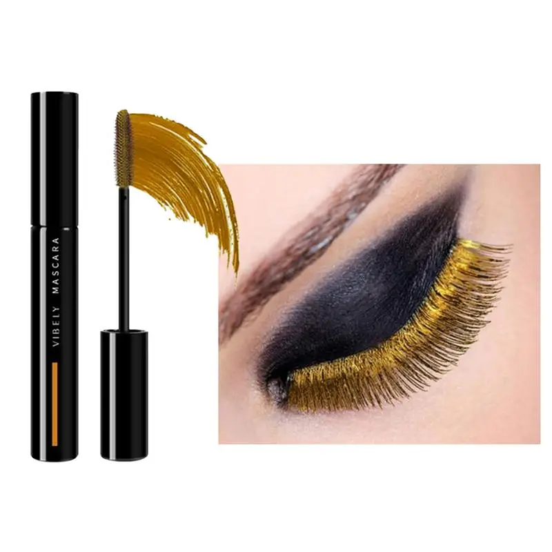 

Colorful Mascara For Eyelashes Lash Mascara Waterproof Waterproof Smudge Proof Long-lasting Mascara For Bigger Eyes And Colorful