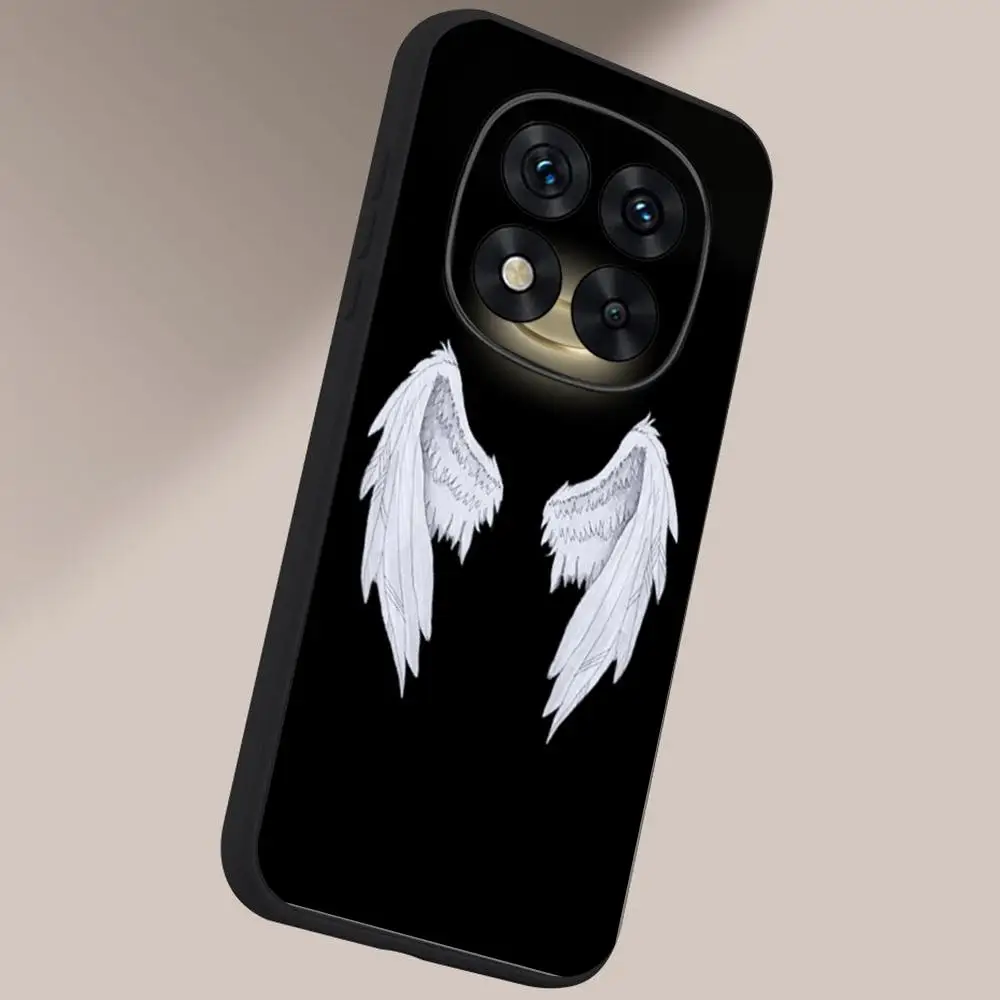 Модный чехол для телефона с логотипом Angel, мягкий черный чехол для Redmi Note15 11 12 13 14Pro Plus S 5G 14C A3 (art.: 3920db6ef3ba2) - 3920db6ef3ba2
