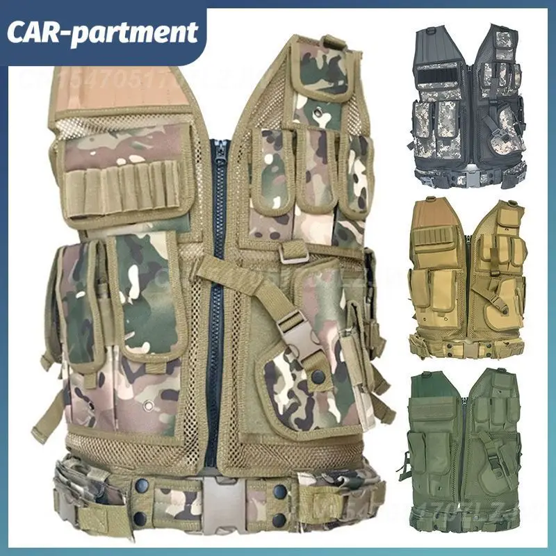 

Tactical Vest Military Plate Carrier Swat Fishing Hunting Paintball Vest Military Army Armor Police Molle Assault Combat Gear