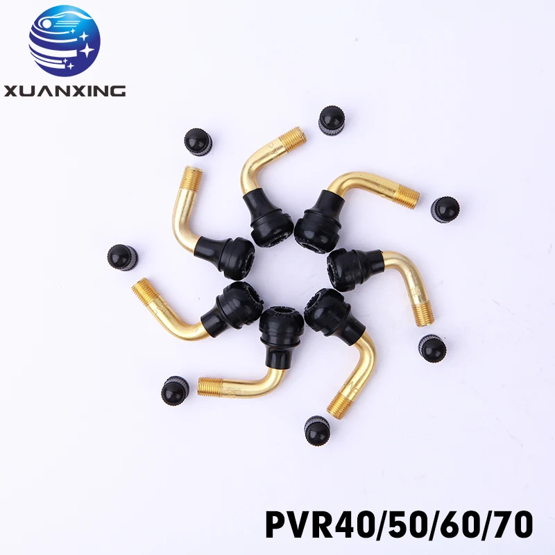 5PCS PVR50 Rubber Valve Core Electric Car Tubeless Tire Battery Elbow Motorcycle Removal Tool PVR 50 |
