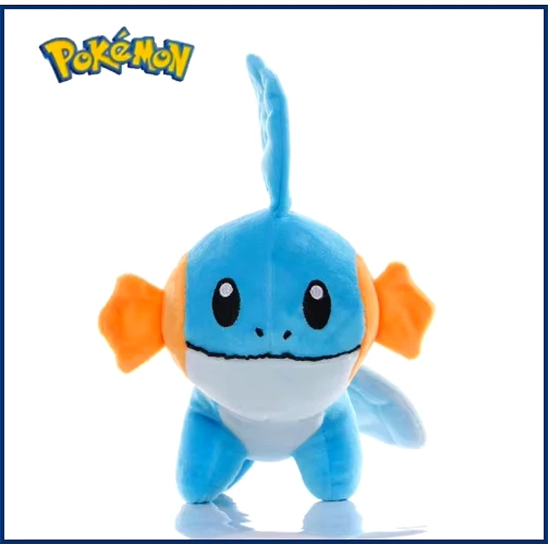 23 см Pokemon Mudkip аниме плюшевые игрушки кукла синий животные Atuffed мягкие подарки на