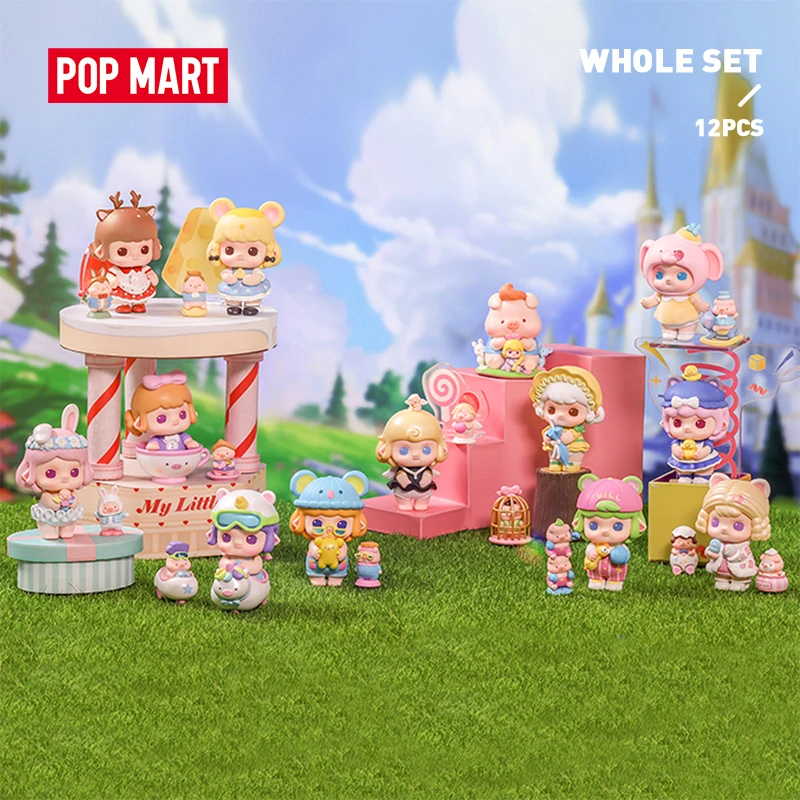 

POP MART Whole Set MINICO My Little Princess Series Mystery Box 12PC Figure Gift Kid Toy Action Toy