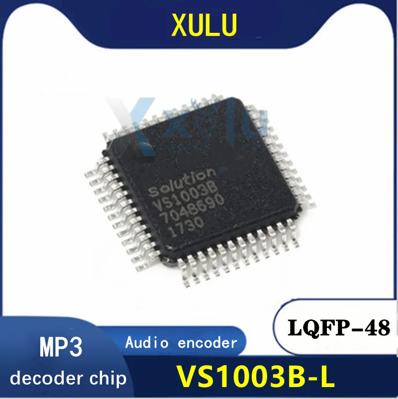VS1003B-L LQFP-48 MP3 декодер IC chip аудио кодировщик