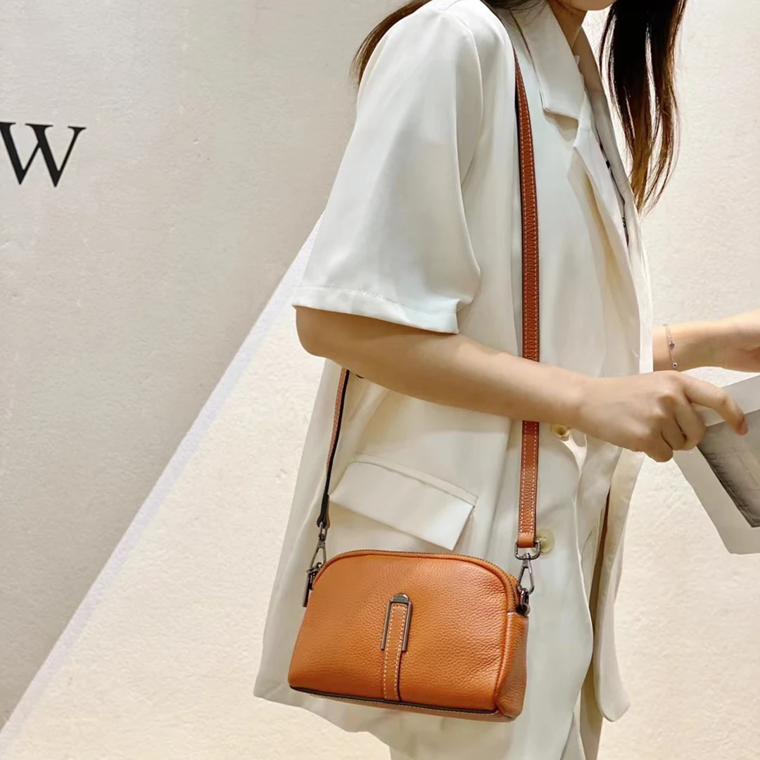 URBAN MASTER Women Shoulder Corssbody Bag  Genuine Cow Leather Sling Phone Pocket Purse Ladies Handbags Sale With Free Shipping