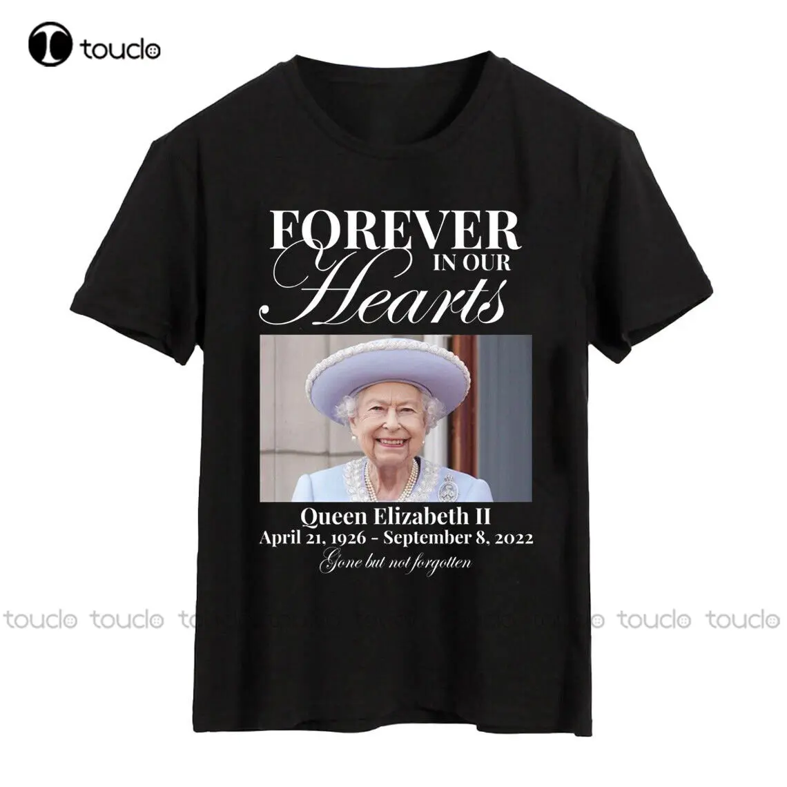 Rip Queen Elizabeth Ii 1926 2022 Forever In Our Hearts Rest Peace T-Shirt S-5Xl Commemorative Tee Shirt Xs-5Xl Tribute Shirts