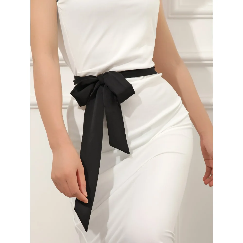 Элегантный женский ремень Monotone Verdello для ежедневного использования мягкий атлас