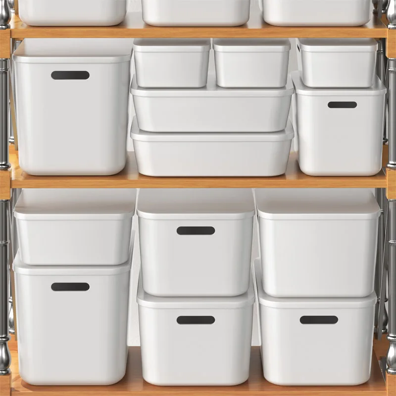 

Storage box desktop with cover sundries snacks cosmetics storage basket storage box clothing toys