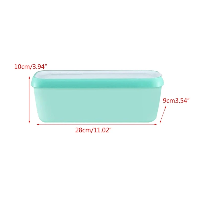 2 шт. удобная ванна для мороженого стильная банка универсальный контейнер