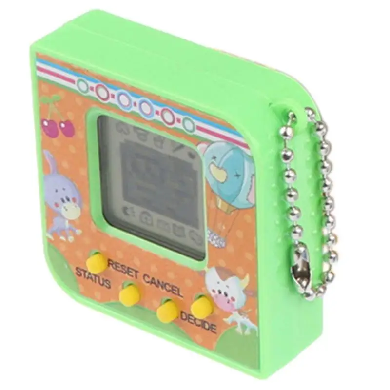 

Virtual Pets Keychain Nostalgic Virtual Electronic Digital Pets Keychain Pet Key Chain 90s Handheld Games Electronic Pets Game