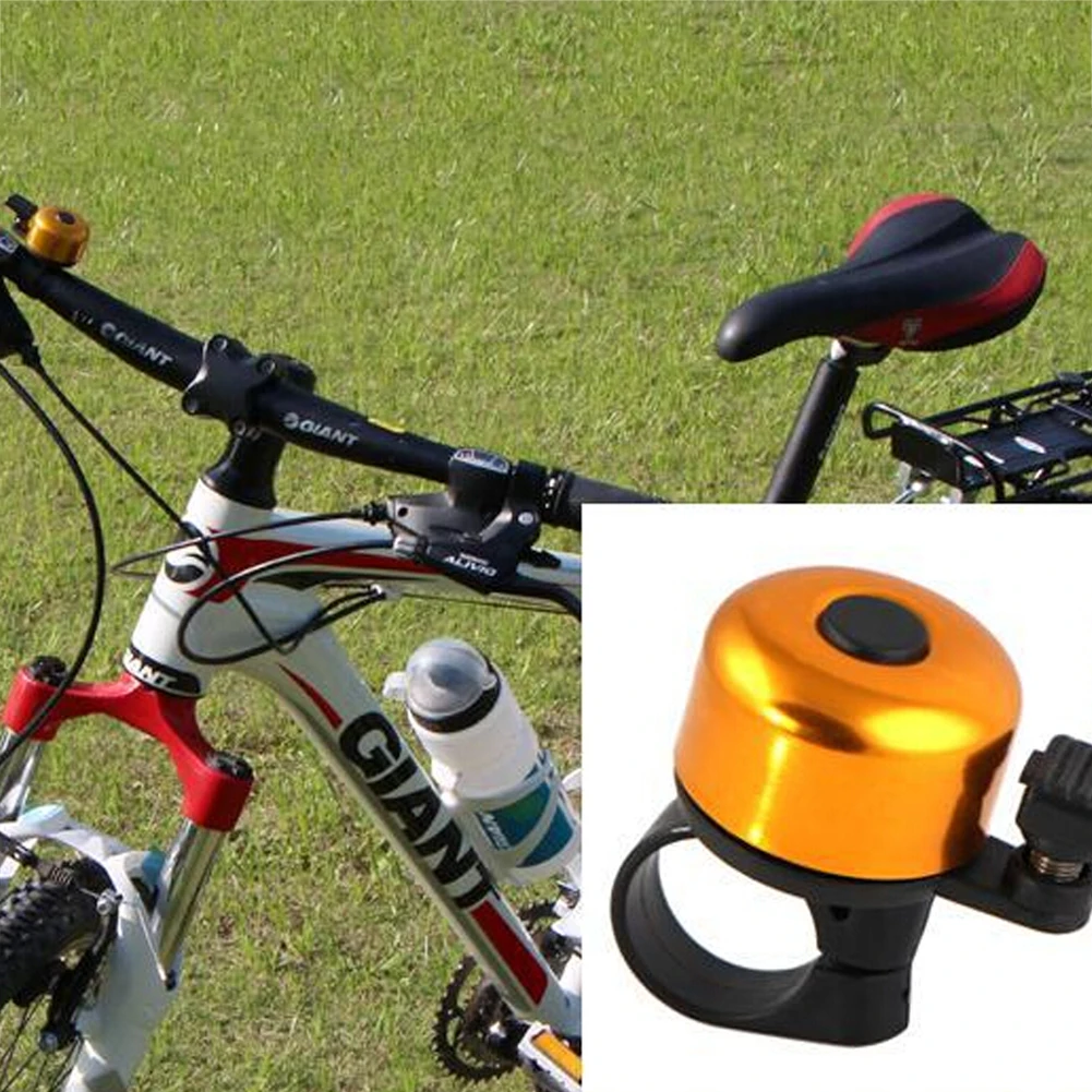 

5 Colors Bicycle Horn Mini Bike Bells Aluminum Alloy Mountain Road Bike Bell Handlebar Alarm Horn Ring Cycling Bike Accessories