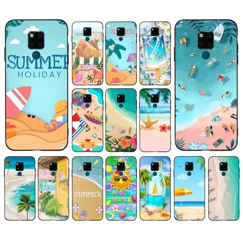 

MaiYaCa summer Beach Phone Case for Huawei Mate 20 10 9 40 30 lite pro X Nova 2 3i 7se