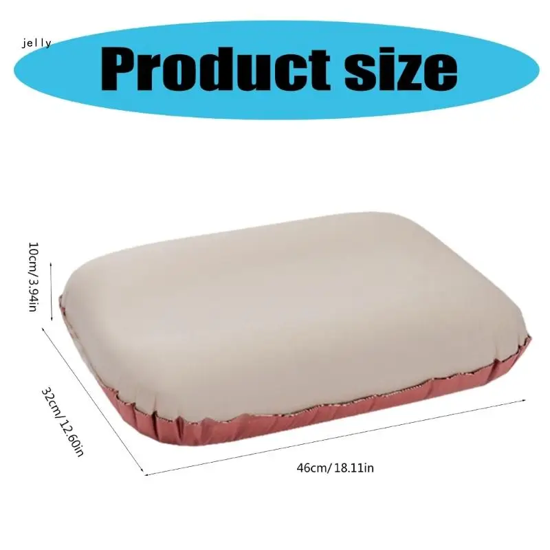 Портативная самонадувающаяся подушка для сна легкая губка компактная