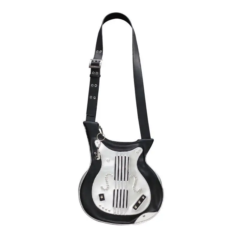 

2023 Music Note Print Handbags Women Causal Shoulder Bags Piano Guitar Crossbody Bag Girls Satchel Fashion Messenger Bag Gift
