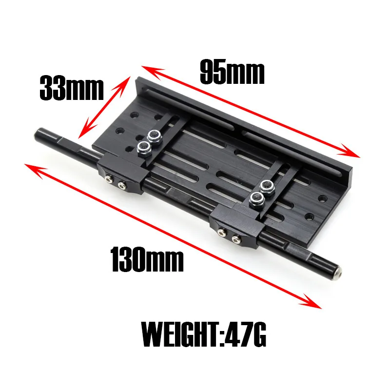 

Регулируемая задняя защита для 1/10 RC Crawler Car Traxxas TRX4 Defender SCX10 III AX103007 90046 D90 D110