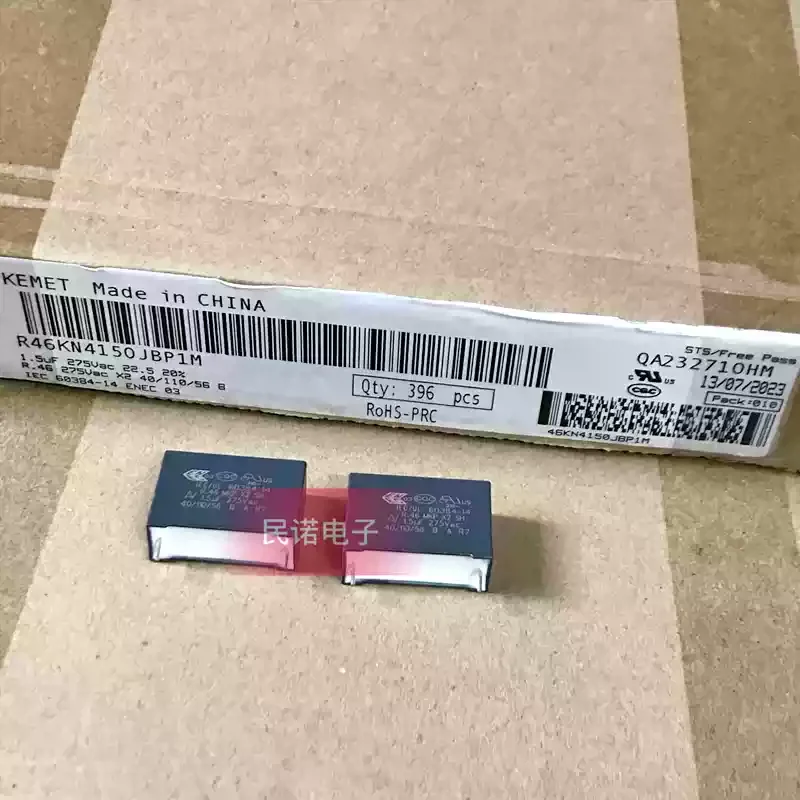 10-100 шт. R46 275VAC 1.5UF 275V 155 1U5, расстояние между выводами 22.5 мм, новый AV пленочный конденсатор X2 (art.: 3920dc49da40c) - 3920dc49da40c