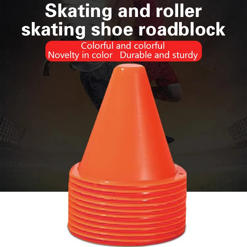 10 шт. пластиковые коньки для футбола 8 см